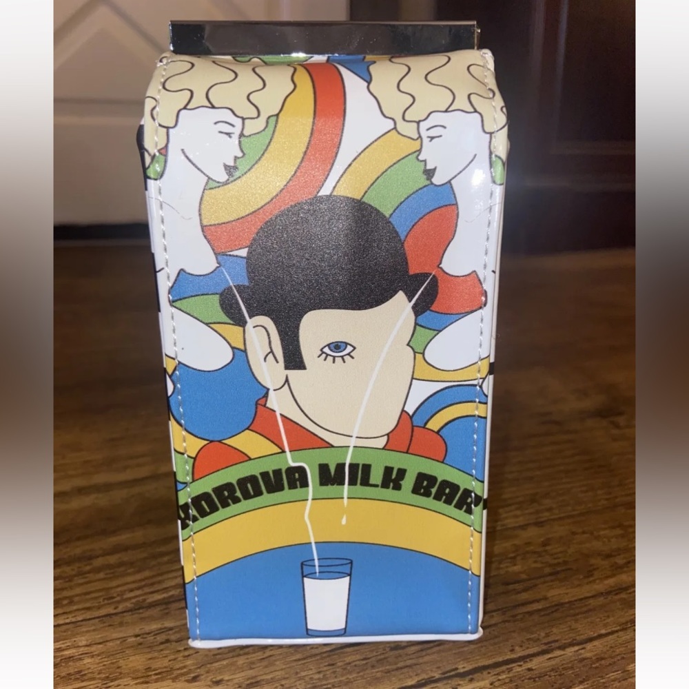 Current Mood Korova Milk Bag Shoulder Bag Novelty Kitsch Design